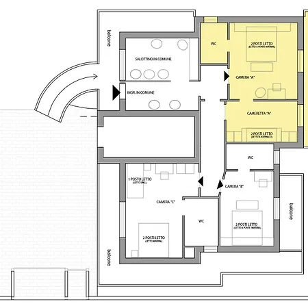 La Casa Di Pan Guest house